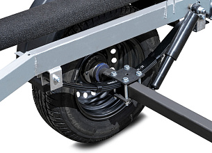 Автоприцеп LAKER Smart Trailer 300 Light, на рессорной подвеске, оцинкованный